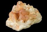 Natural, Red Quartz Crystal Cluster - Morocco #142931-1